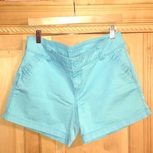 Turquoise/aqua shorts by Maurices